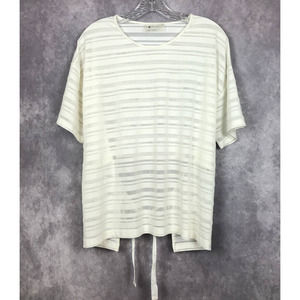 Lou & Grey Form Activewear Top Athletic Yoga Athleisure Tie Open Back Sz Medium